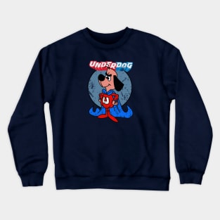 Cartoon Hero U Crewneck Sweatshirt